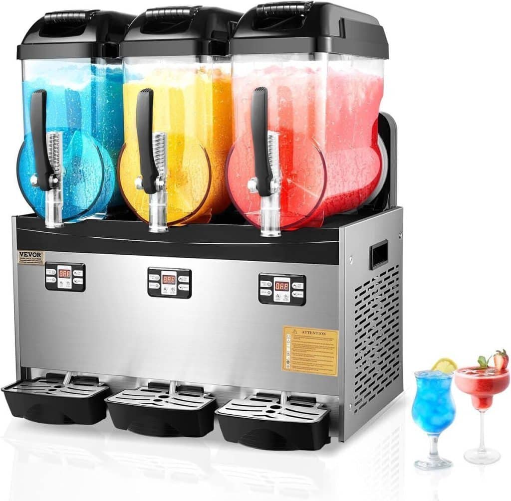 Test : vevor machine à granité 2 L en acier inoxydable