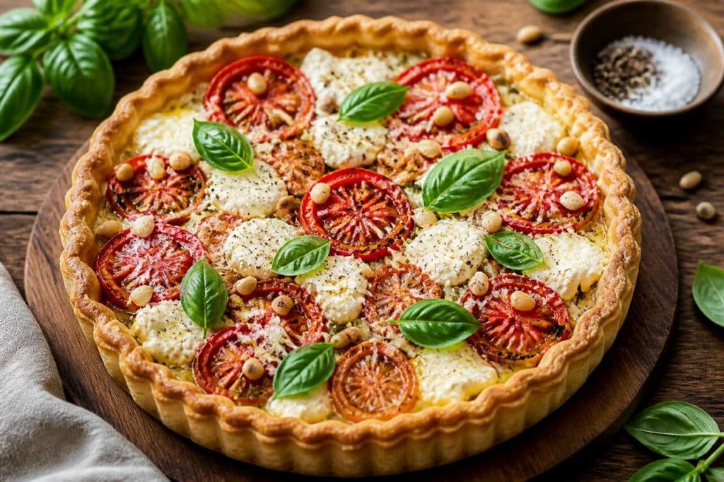 Recette de tarte tomate ricotta savoureuse
