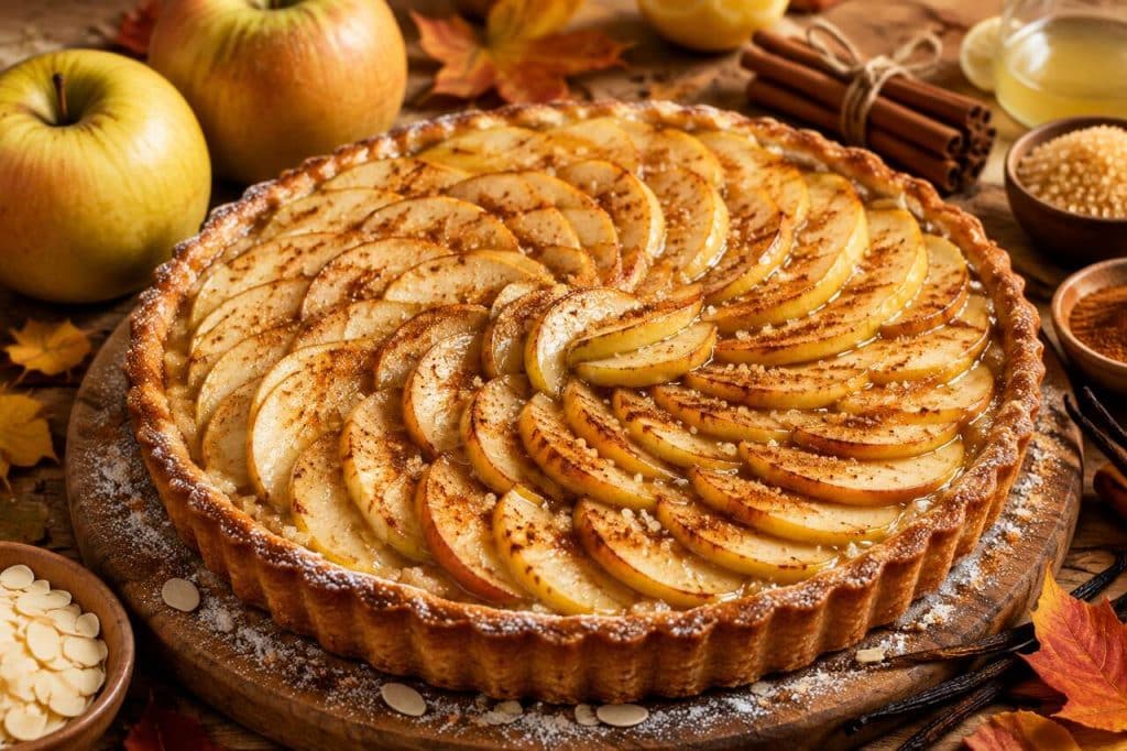 Recette tarte pomme cannelle : délice automnal