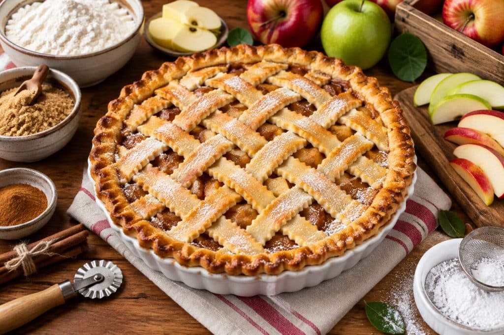 Recette de grille aux pommes : un dessert gourmand