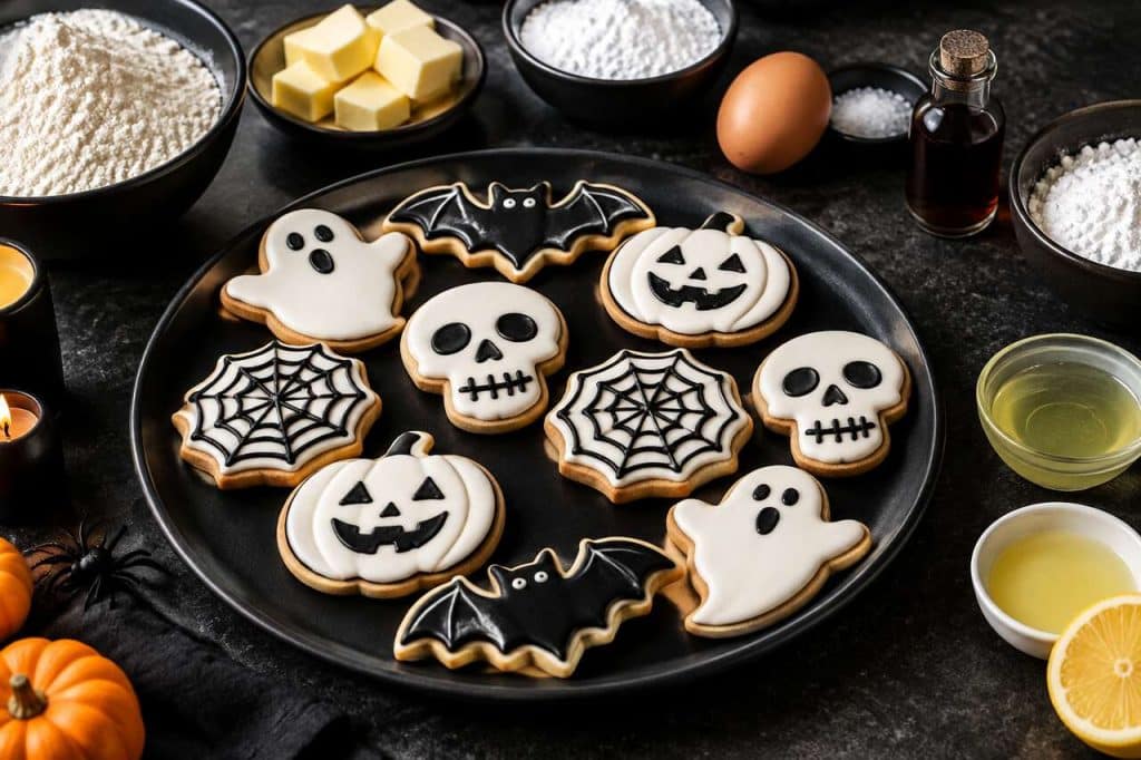 Recette de biscuits effrayants pour Halloween