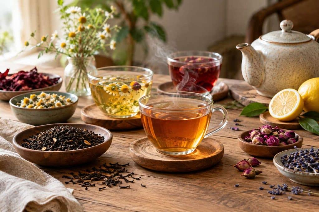 Découverte des thés et infusions : expérience sensorielle unique