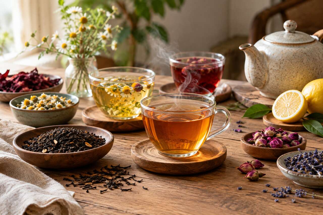 Découverte des thés et infusions : expérience sensorielle unique