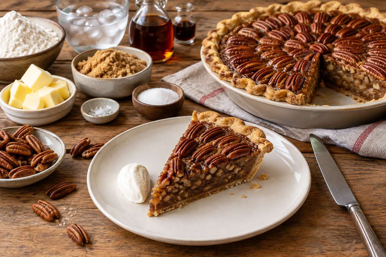Recette de tarte aux noix de pécan