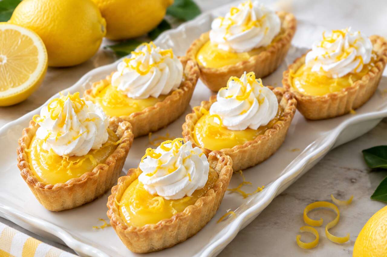 Recette de barquettes au citron : un délice acidulé