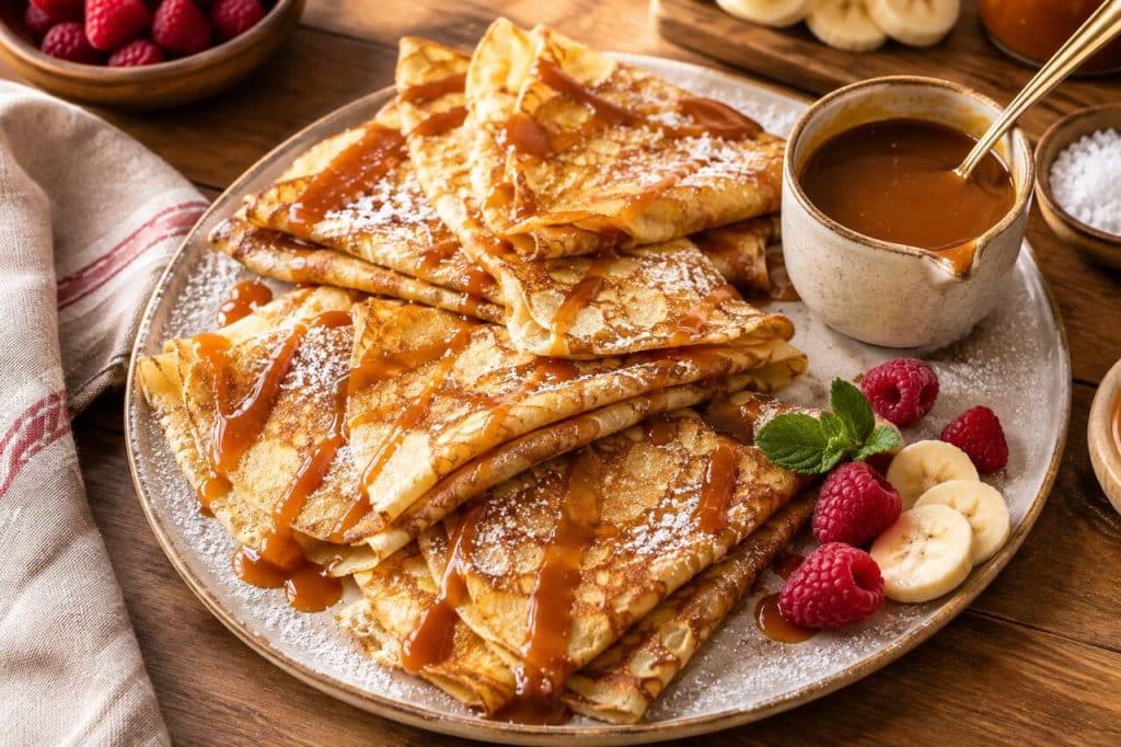 Crêpes de Yann Couvreur : recette gourmande et facile