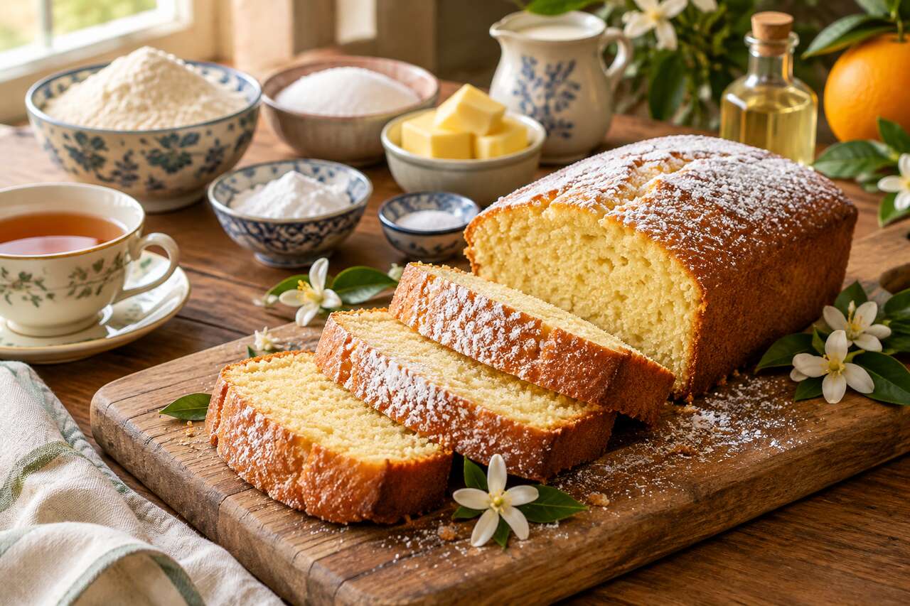 Recette de Cake à la Fleur d'Oranger