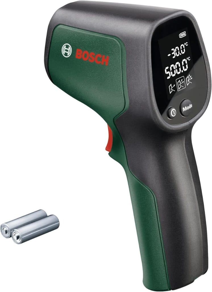 Test du thermomètre infrarouge UniversalTemp de Bosch : mesure précise et facile